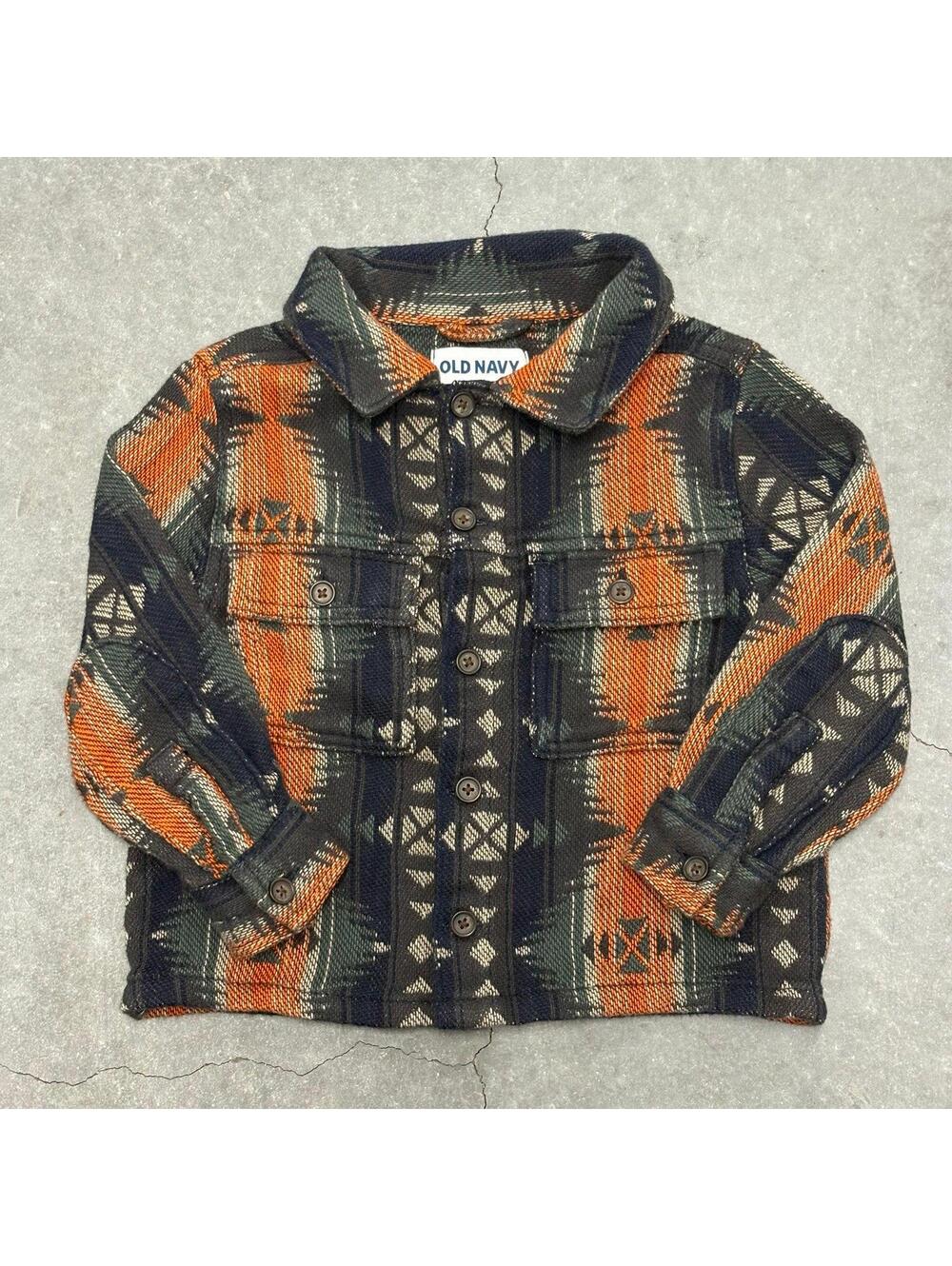 Old Navy Printed Jacquard Knit Shirt